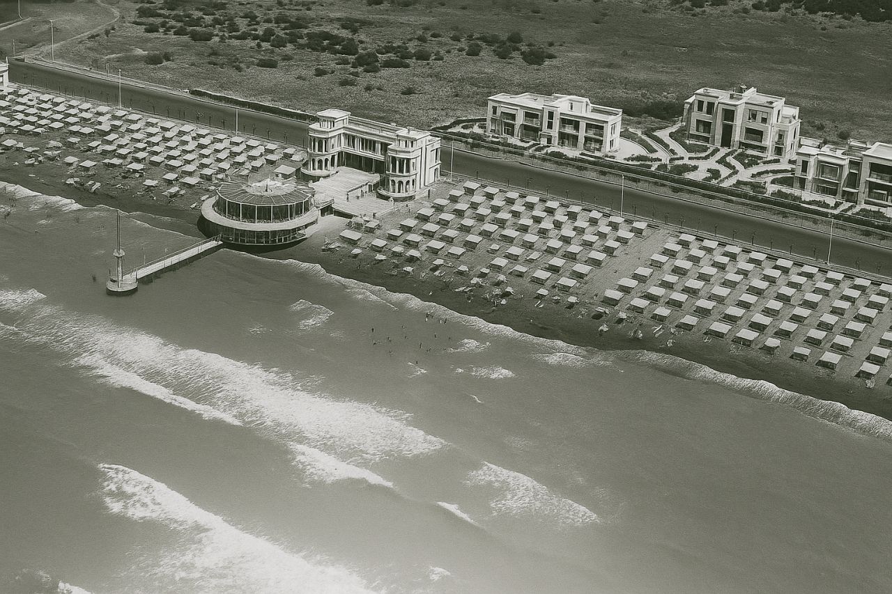 Le palazzine INCIS a Ostia